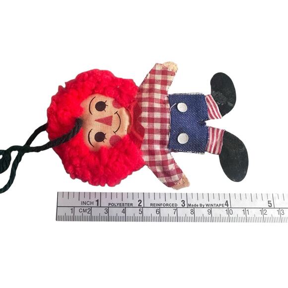 Vintage Raggedy Andy Ornament Christmas Holidays - Picture 7 of 8
